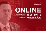 Vlada predstavila konsolidaciu Chce setrit aj na vydavkoch statu