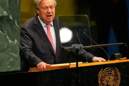 Guterres vyzval na dialóg o umelej inteligencii a Predjordánsku