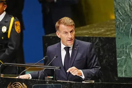 Macron v OSN vyzval na mier, pomoc Gaze a pravidlá pre umelú inteligenciu