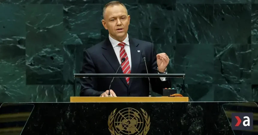 Poľský prezident varoval v OSN pred Ruskom: hovoril o sabotáži aj migračnej kríze