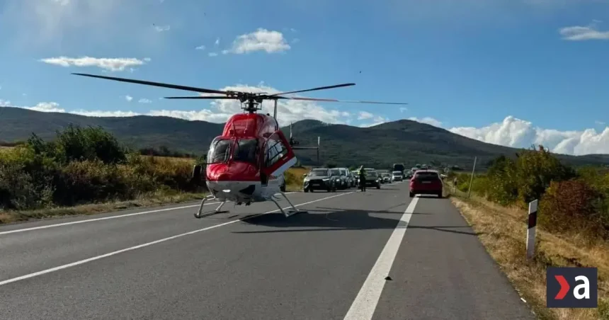 Pri Sečovciach sa zrazilo auto s maloletým dieťaťom. Zasahoval aj záchranársky vrtuľník