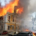 Ruské bomby zasiahli školu v Sumách počas vyučovania. Deti prežili vďaka krytu