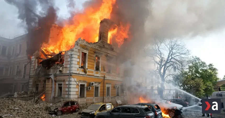 Ruské bomby zasiahli školu v Sumách počas vyučovania. Deti prežili vďaka krytu