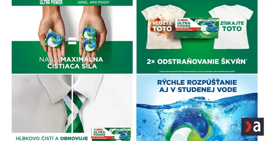 Ariel a Jar prinášajú novinky. V októbri ich predstavia priamo v slovenských mestách