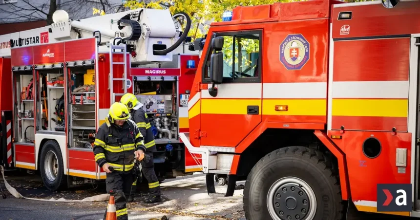 Požiar domu spôsobil škodu za 300-tisíc eur, rodina bez zranení