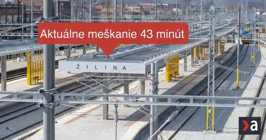 Požiar v Žiline vyradil zariadenia, vlaky meškajú